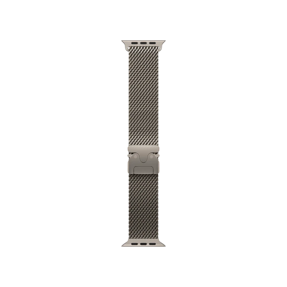 Curea Milanese Loop din titan Natural · S