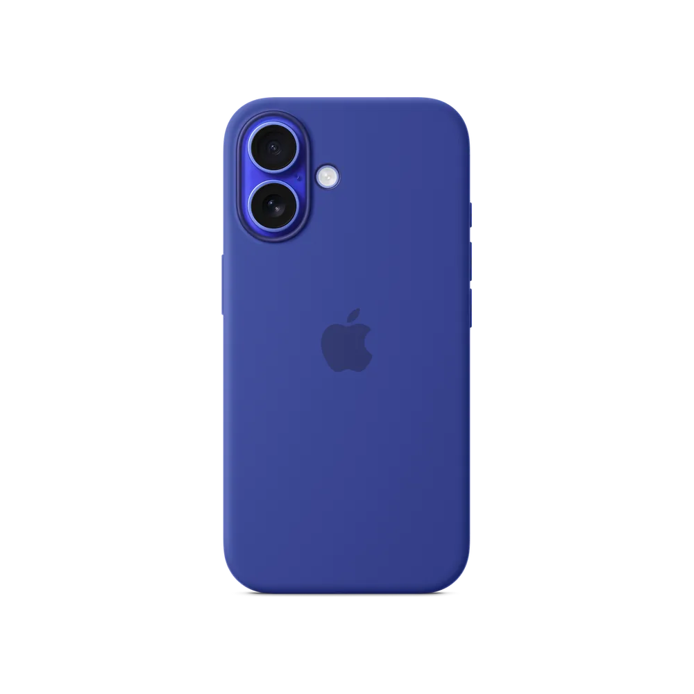 iPhone 16 Silicone Case with MagSafe Ultramarine