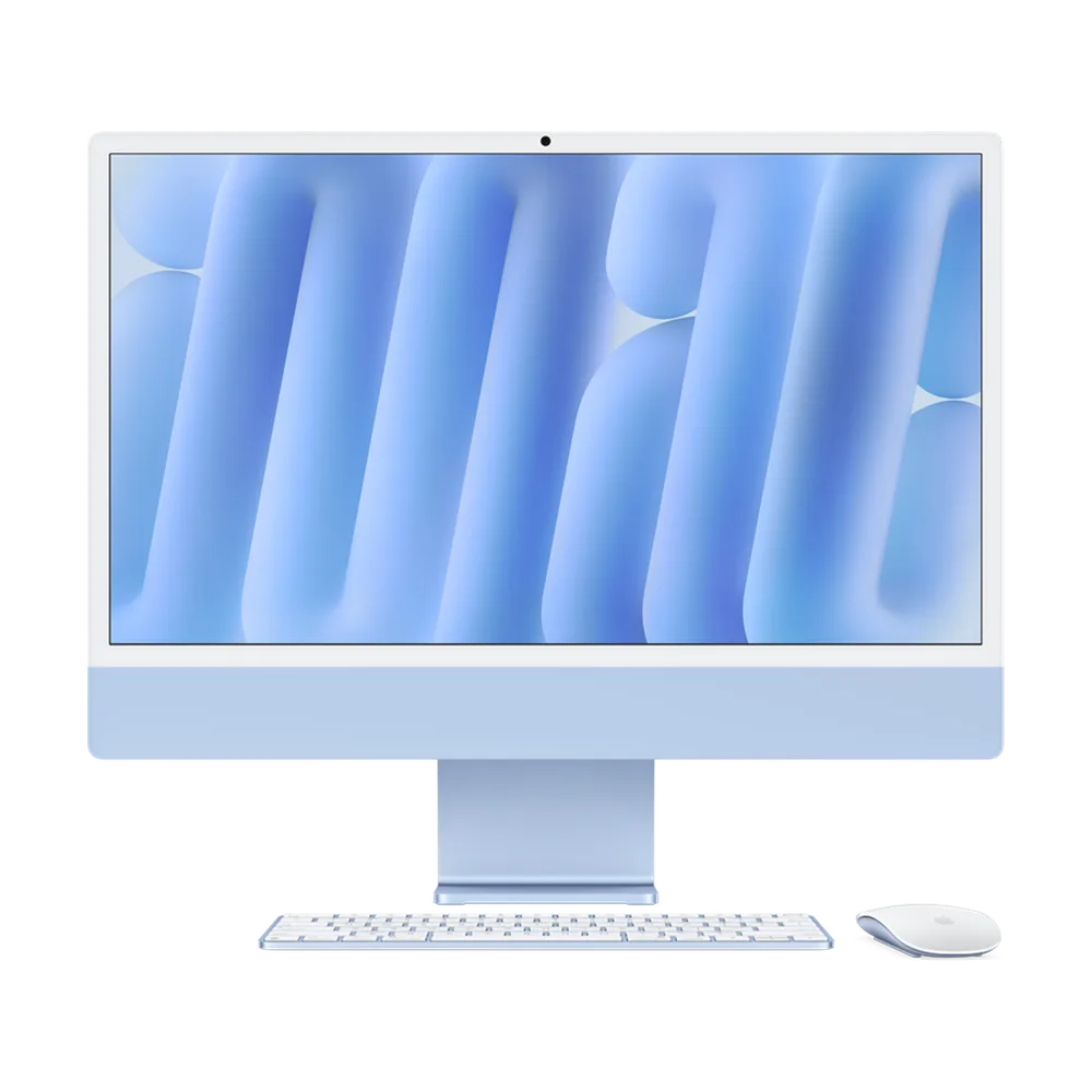 iMac 24" M4 Albastru · M4 · CPU 8 / GPU 8 · 16 GB · 256 GB