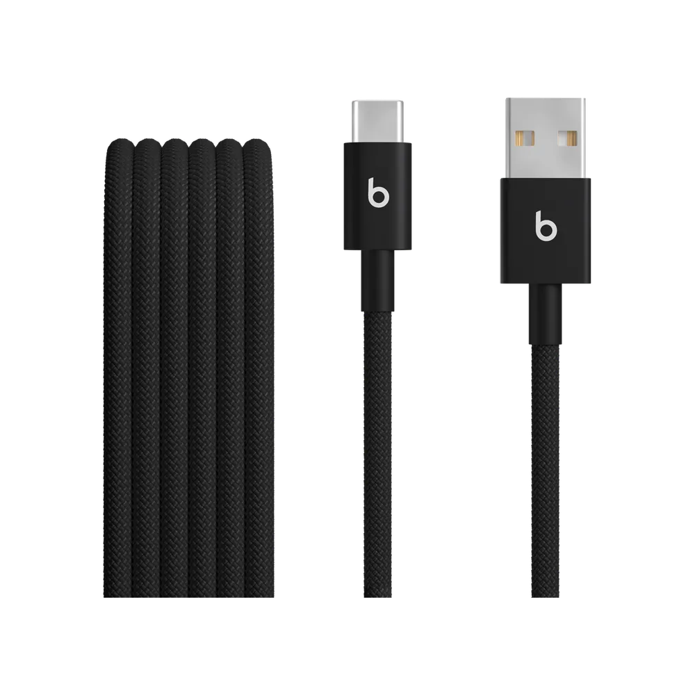 Set 2 cabluri țesute Beats USB‑A la USB‑C 